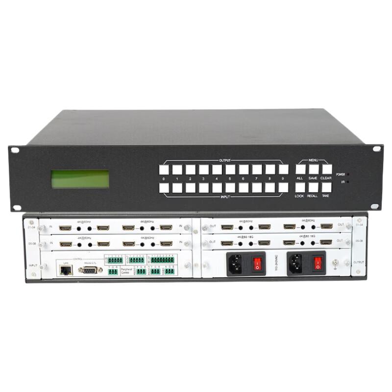 DIGIBIRD YuKong 4K 8x8 Hybrid Modular AV Matrix Switcher (CN version)