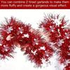 DIY Heart Tinsel Garland 5M Hanging Decor Dense Valentines Garland  Indoor Outdoor