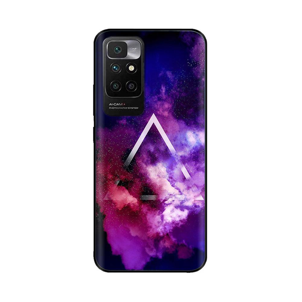 For Redmi10 Xiaomi Redmi 10 Case for Redmi 10 Prime Bumper 6.5 inch Soft TPU Silicone Cover For redmi10 Cases Marble Back Cover