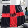 1Pc Bayer Leverkusen Print Flannel Blanket High Quality Warm Comfortable Cover for All Seasons Perfect for Gifts Home Decor