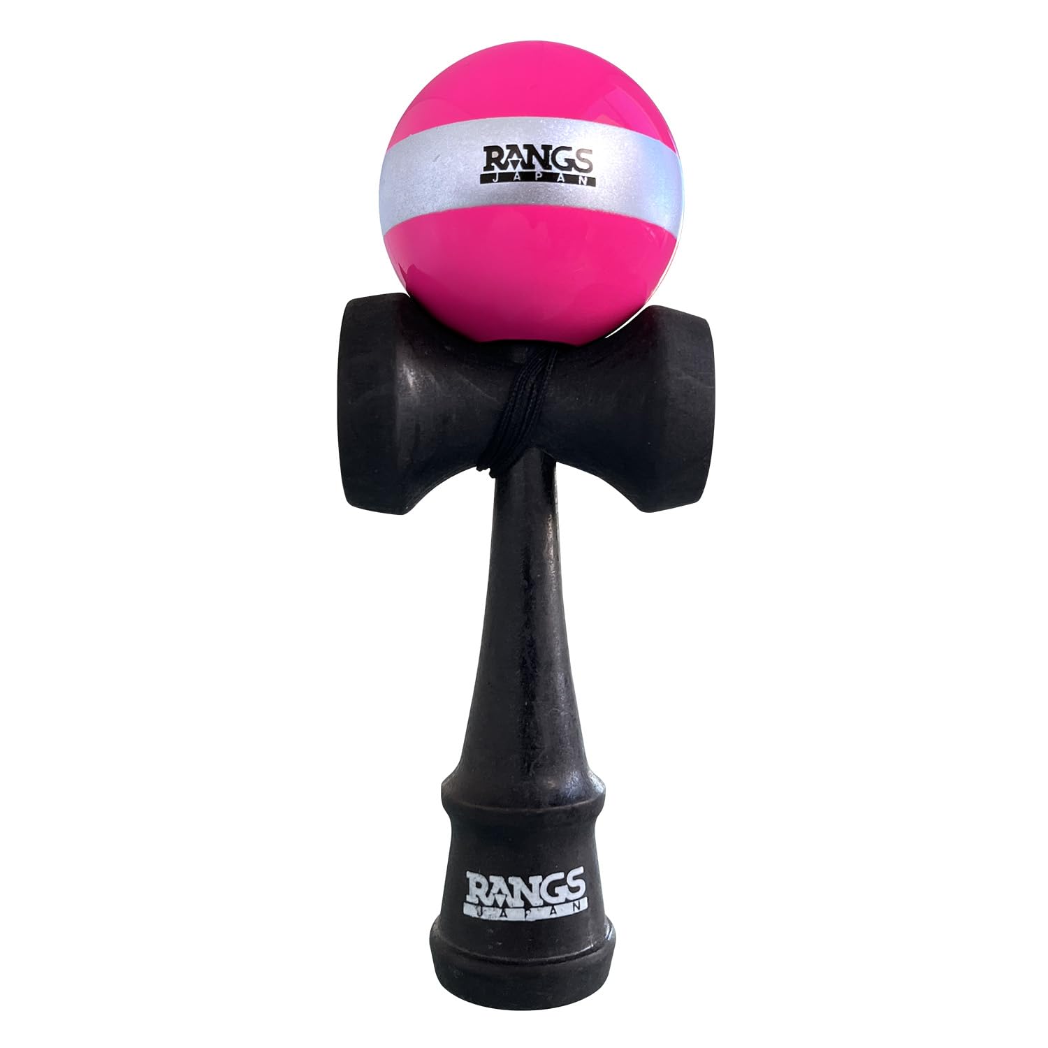 

RANGS Beech with Spare String and Threader Kendama, Pink, Wood,