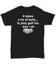 Mens Life Is Good Golf T Shirts For Men - Golf Themed Funny Golfers - It Takes A