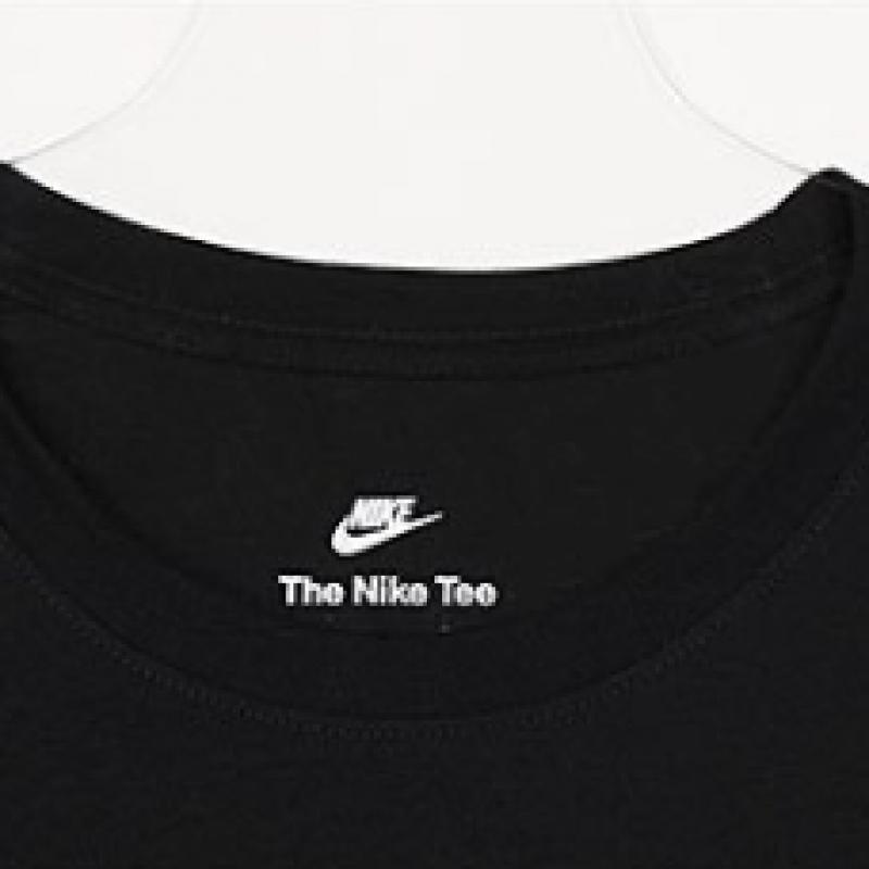 Nike Dc5094 010 ShorT Sleeve T shirT Icon Swoosh Black