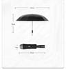 New Automatic Folding Umbrella Household Large Automatic Male Student Car Reverse Direction Umbrella Female Sunny and Rainy Suns