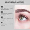Waterproof Long Mascara - Volumizing, Curling & Natural Look, Sweat-Resistant, Sensitive Eye Friendly, 4ml Travel Size