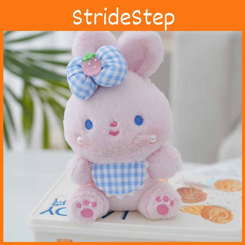 Adorable Bunny Plush Toy Soft Cotton Filled Keychain With Cute Rabbit Design