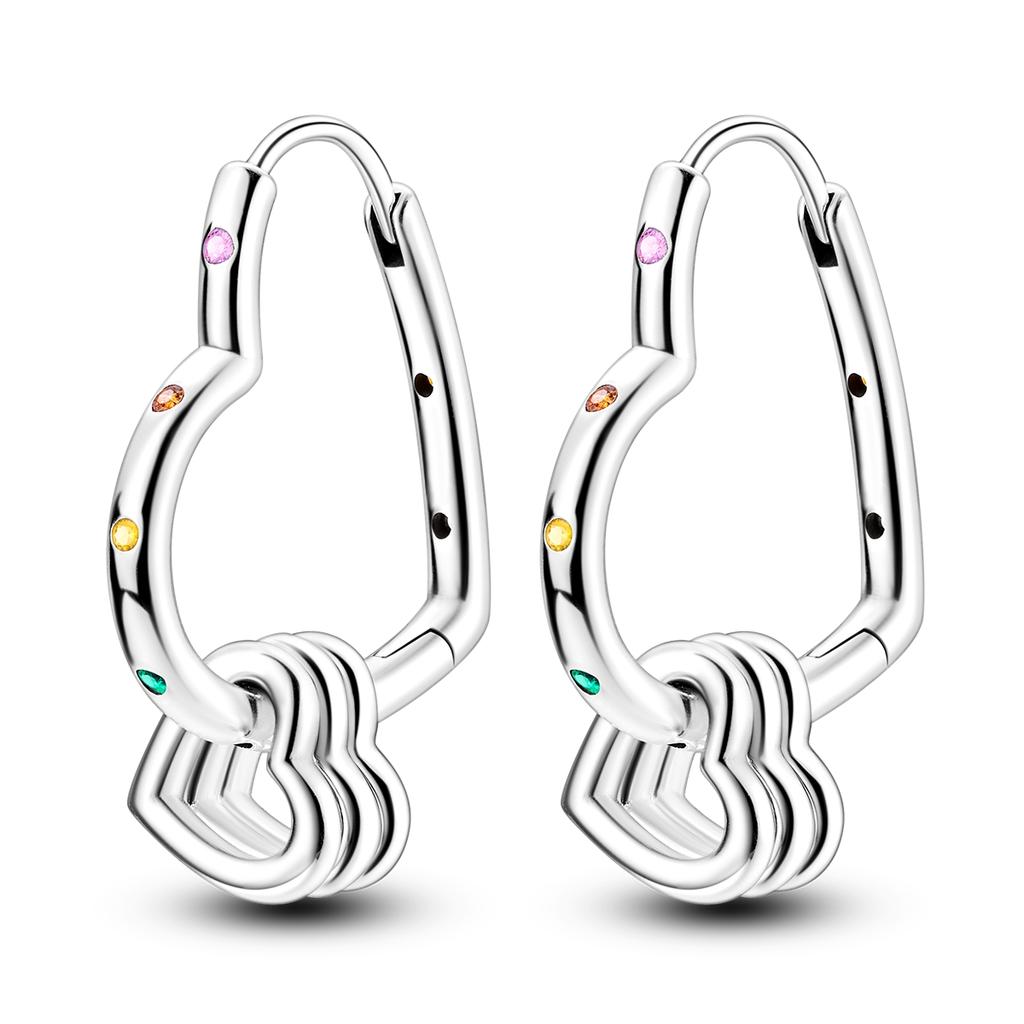 Copper Plated Woman Earring Zircon Star Drop Earring Pendientes Fashion Original Jewelry