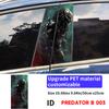 Predator Car Stickers Car B-pillar Decal Waterproof Stickers Auto Center Pillar Sticker Cover Scratches Vehicle Decor Accessorie