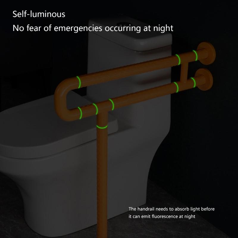 Nonslip Bathroom Handle Elderly Support Shower Rail Toilet Handrail Stainless Steels Grab Bar Easy Installation