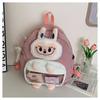 School bag new cartoon cute plush student bag girl large capacity high sense girl backpack
