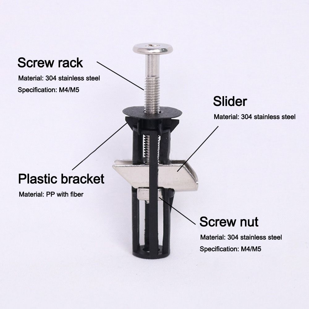 2Pcs Universal Toilet Seat Fastener Bolt Kit  Toilet Cover Maintenance Accessory