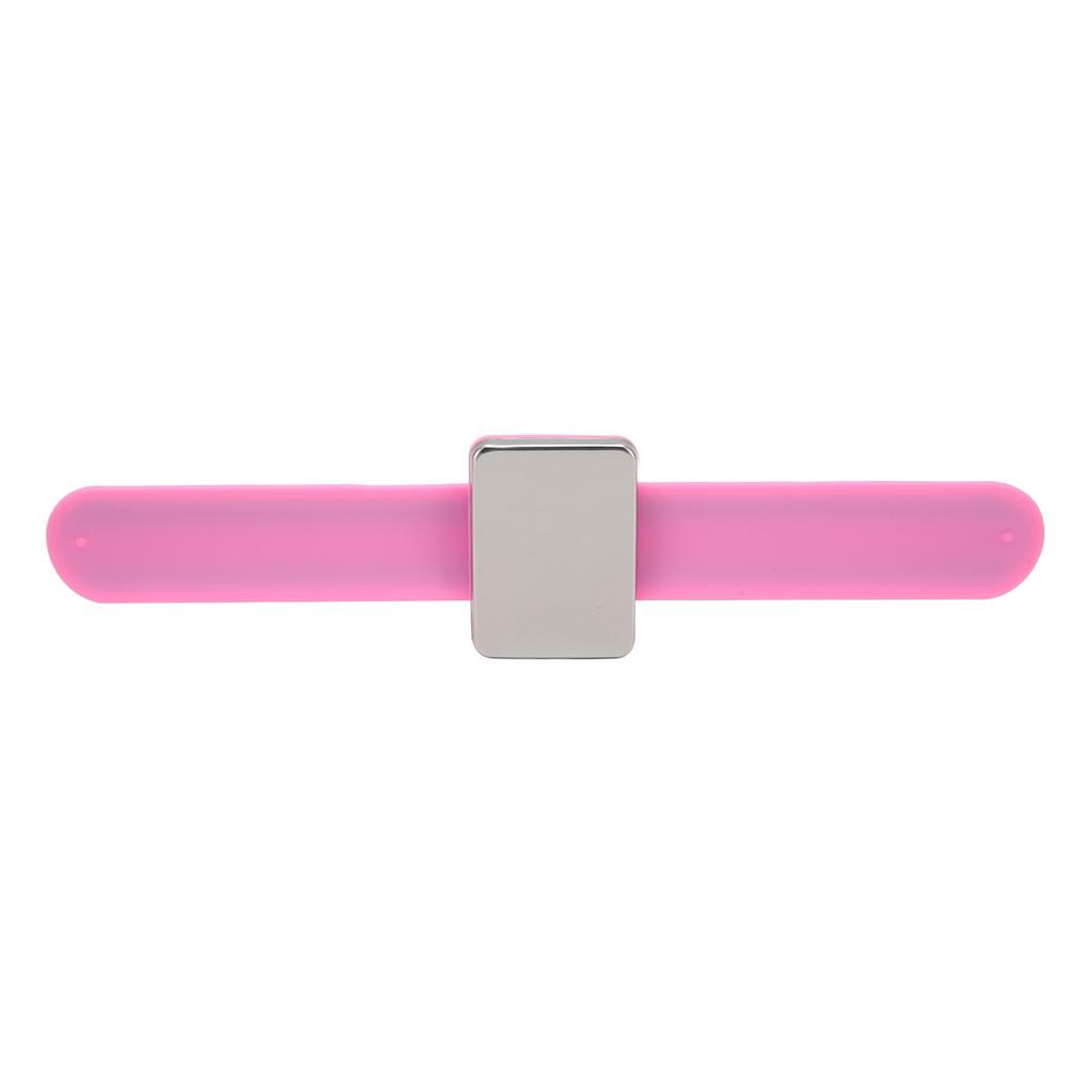 Magnetický šicí jehelníček Silikónový náramek se silným magnetem Bezpečný polštářek na zápěstí pro ruční kutily