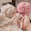 Smooth Weaving Yarn 33M Faux Fur Blend Yarn, Soft Fuzzy Mohair for Crochet Knitting Knitting, DIY Sweater Scarf Hat Colorful Craft Beginners