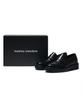 Musinsa Standard Bold Moc Toe Loafers [Black]