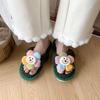 Fashion 2025 New Women's Plush Fluffy Flip Flops Slippers Cute Soft Comfortable Non Slip Indoor Home Shoes Winter Spring Autumn
