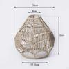 Bohemian Rope Pendant Light for Modern Home Decor