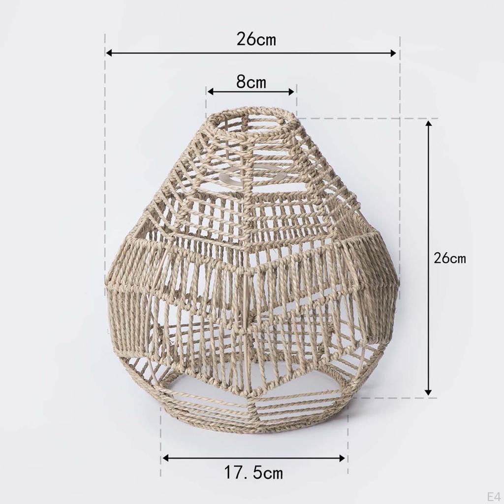Bohemian Rope Pendant Light for Modern Home Decor