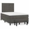 VidaXL Bed Slat Base with Mattress, Upholstered Bed, Double Bed, Adult Bedroom Interior Bed, Modern, 3270458