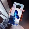 Blue Butterfly Beautiful Wing Phone Case For Xiaomi Poco X7 X6 X5 Pro F7 Ultra Redmi 15C 15 13 13C 12 12C 10 10A 10C 9 9A 9C 9T