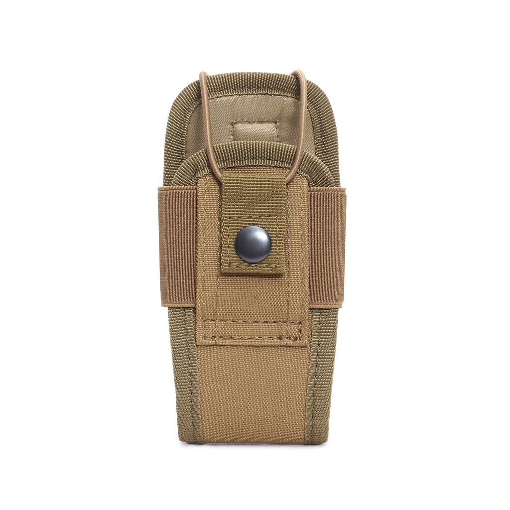 Outdoor Sports Multi-functional Tactical Waist Pack Molle System Wireless Walkie-Talkie Pouch Military Fan Camouflage Accessory Bag