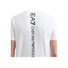 Emporio Armani EA7 Cotton Fitted Crew Neck Training T-Shirt Men Tops Cream-White 7M000567-AF10375-M0003