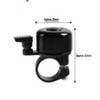 Super Loud Hamburger Cartoon Bike Bell: Universal for Kids' Mountain Bikes and Scooters