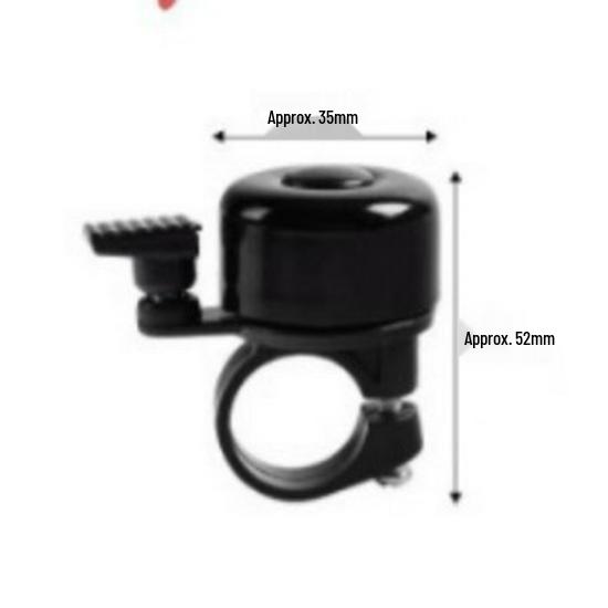 Super Loud Hamburger Cartoon Bike Bell: Universal for Kids' Mountain Bikes and Scooters