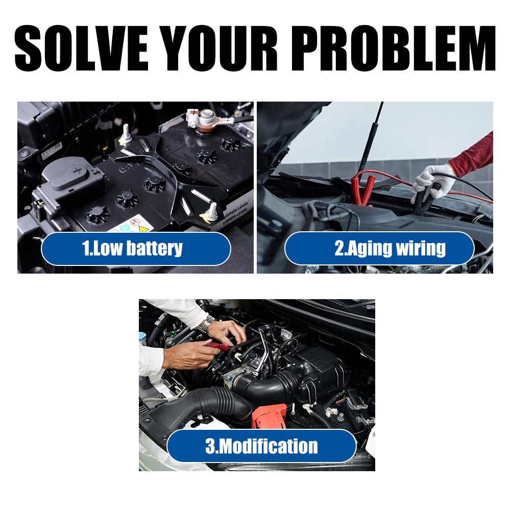Car Battery Disconnect Switch - Heavy Duty Manual Circuit Breaker. Universal Anti-Power Off Leakage Protector for Auto.