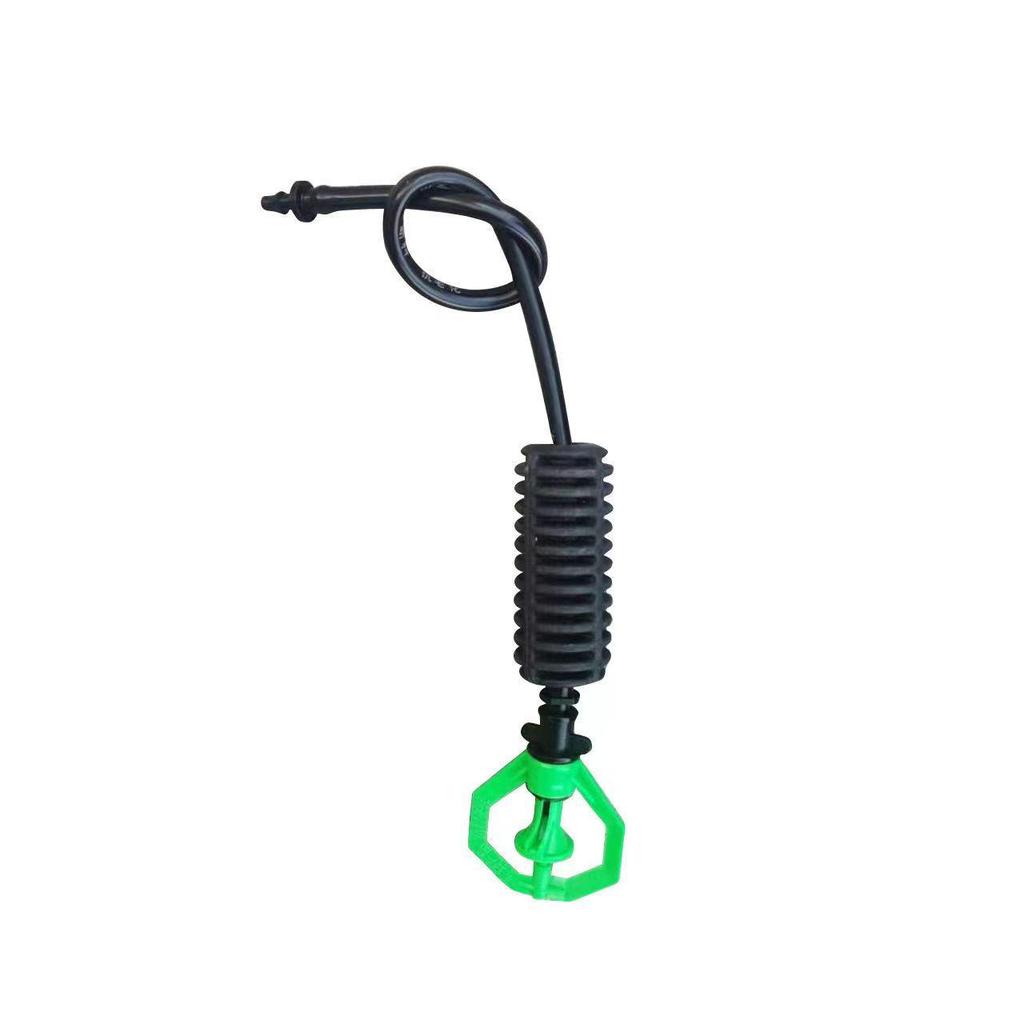 Eco-Friendly Inverted Micro Sprinkler: Hanging Atomizing Anti-Drip Rotating Water Sprayer for Greenhouses