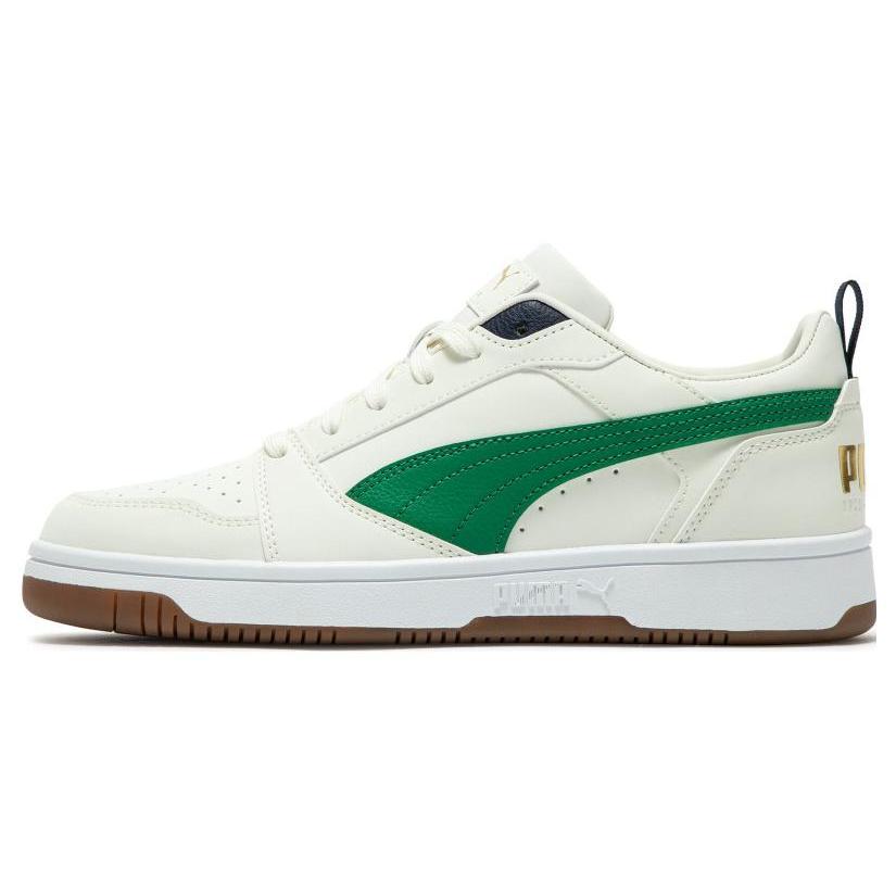 New PUMA Rebound V6 Low 75 Years 'White Green' 392484-02