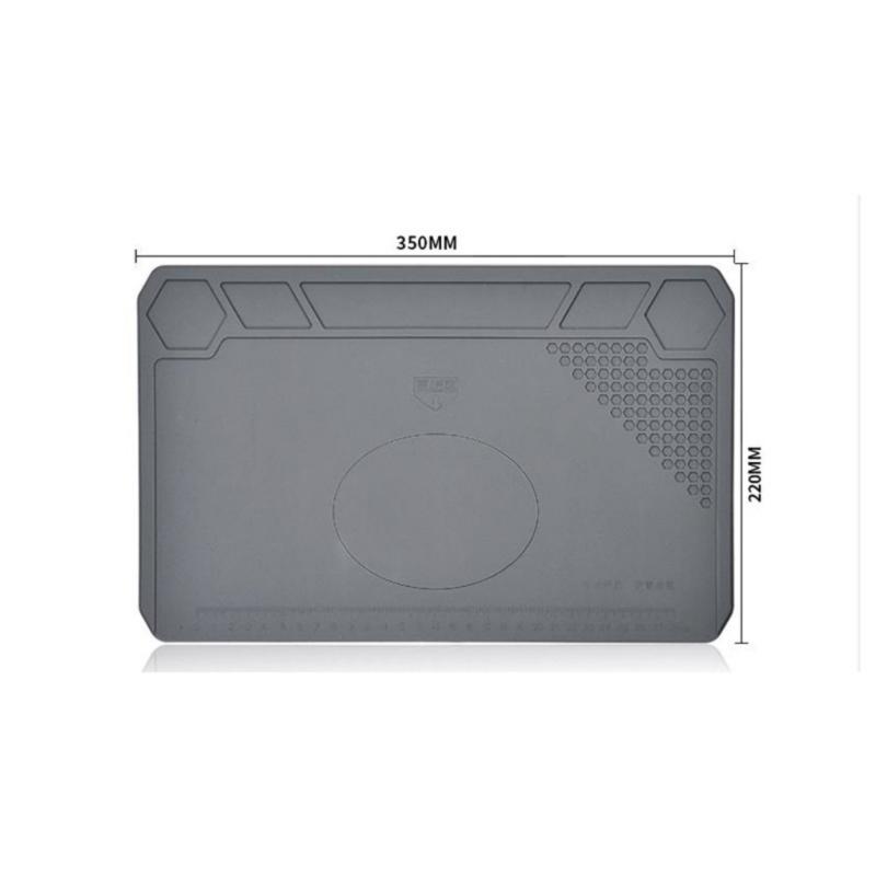 Heat Resistant Soldering Mat,Repair Platform Electronic Repair Desk Mat, Silicone Work Mat for Phone PC