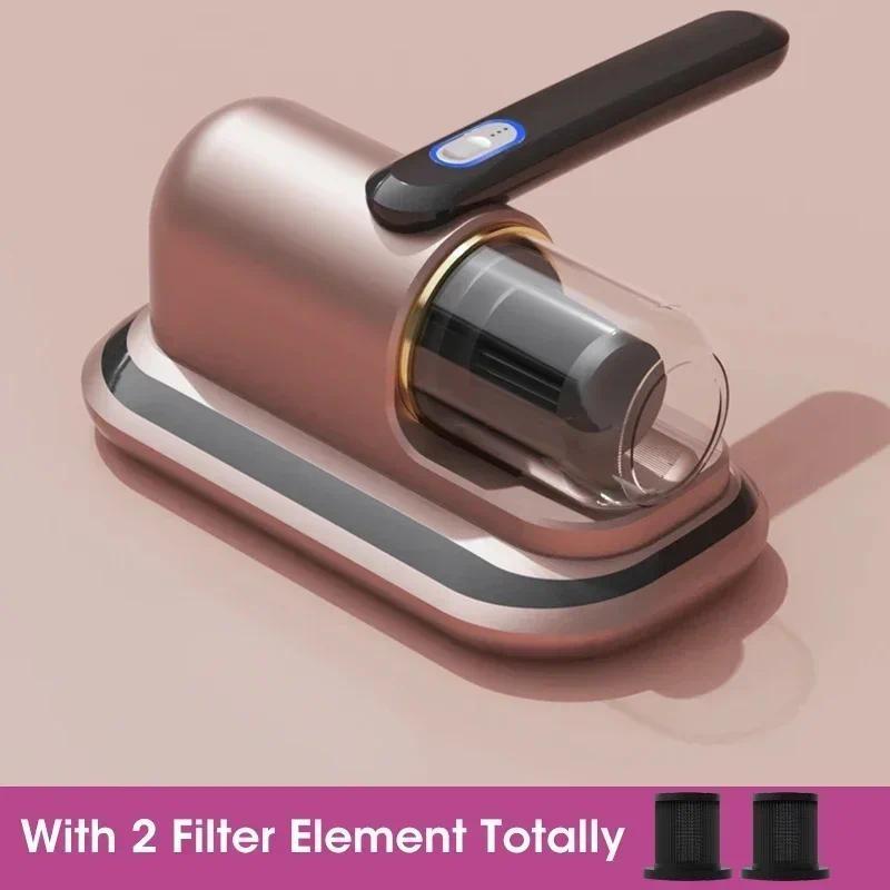 

10000Па Бытовой ручной пылесос Матрасы Диваны Оборудование для чистки Беспроводной Портативный Пылесос Удалитель клещей золотой