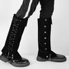 Medieval Pirate Boots Gabriel Sudes Boot Covers Renaissance Gaiters Shoe Covers for Halloween Cosplay Party Stage Props