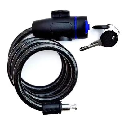 Cadenas de chaîne moto robuste 80cm Métal Antivol pour vélo avec 2 clés pour une sécurité maximale et le renforcement du vélo