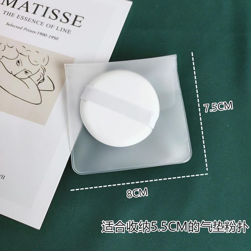 

Makeup Brush Dustproof Bag Eva PVC Brush Bag Makeup Brush Storage Makeup Tools Buggy Bag Other Materials 3 [8*7.5] puff bags without puff