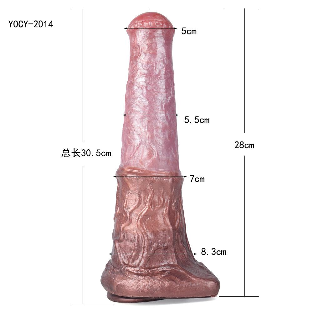 2026 Riesenpferd Dildo 8,8 cm Dick Realistischer Tierpenis Riesiger Schwanz Analer Orgasmus Masturbatoren Mit Saugnapf Sexspielzeug Für Frauen Männer