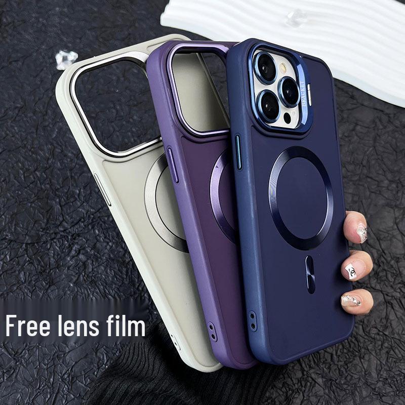 Liquid Lens Magnetic Protective Phone Case for Apple 16 Pro Max - Air Drop-Proof Design