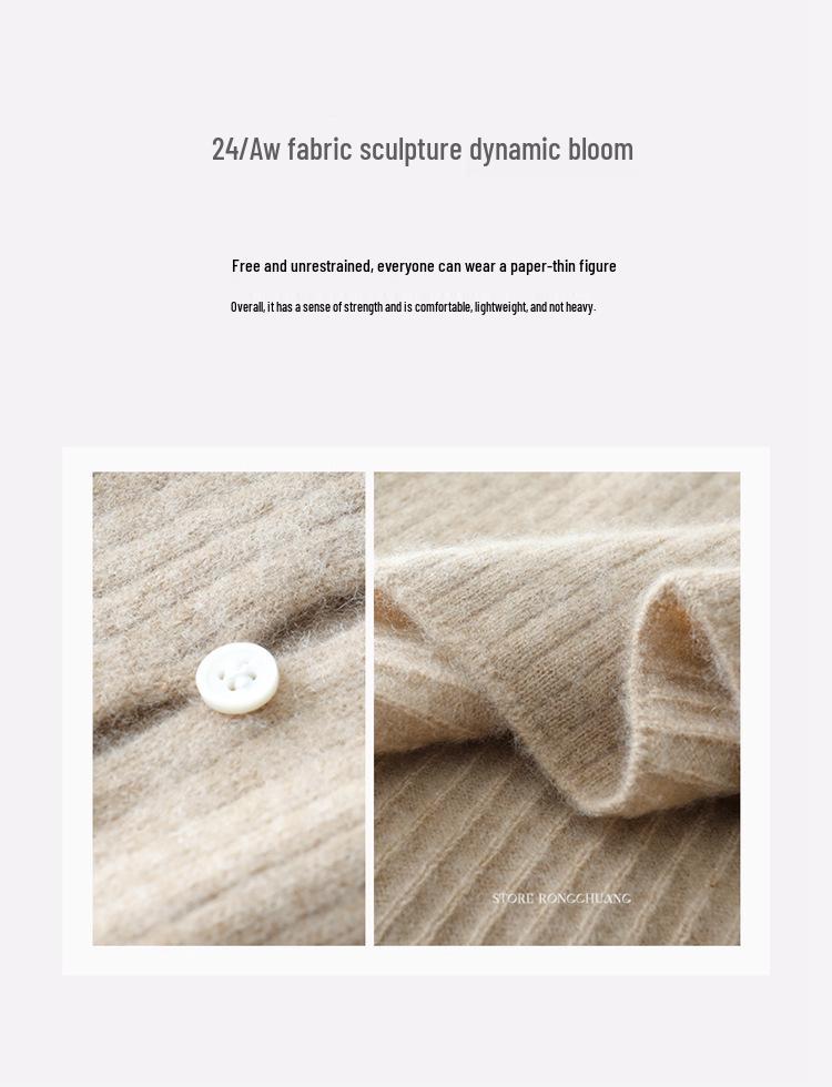 Gentle & Chic Cashmere Slim-Fit Sleeveless Knit Tank Top Sweater for Women