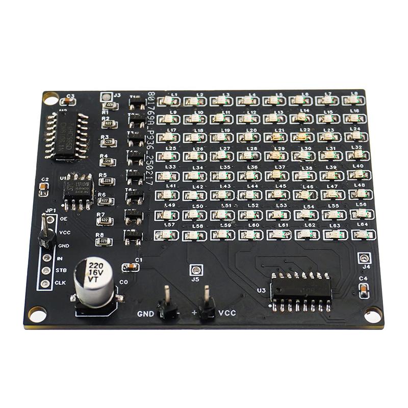 SMD Dot Matrix Advertising Screen Welding Practice Kit 0-9 Digital Display Fun DIY Electronic Kit Soldering Practice