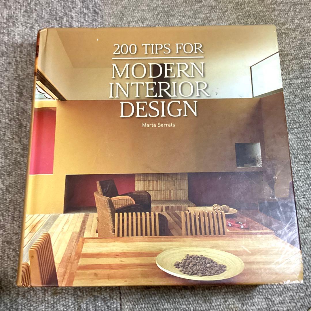 Rare foreign book200 Tips Modern Interior Design Residential Architecture