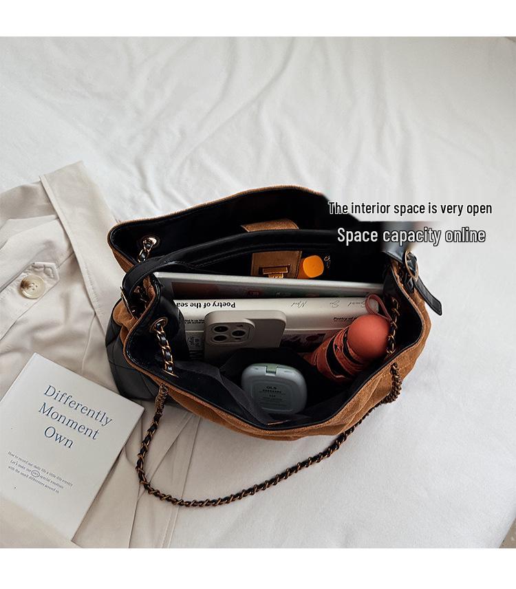 Korean Fashion Women's Large Capacity Versatile Crossbody Tote Bag