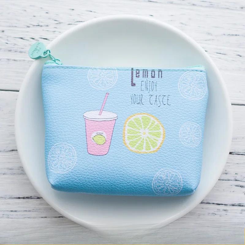 Χαριτωμένο Παιδικό Πορτοφολάκι για Κέρματα Καρτούν Γυναικείο Πορτοφόλι Ζώο Φρούτο Μικρό Πουγκάκι με Φερμουάρ Δερμάτινο Γυναικείο Παιδικό Πορτοφολάκι Μίνι Πορτοφόλια