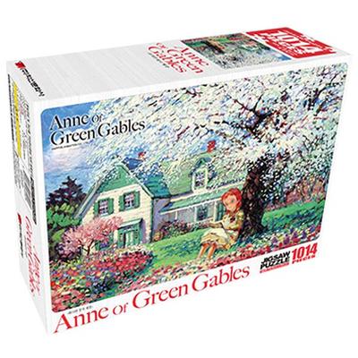 Haksan Cultural Company Anne of Green Gables Puzzle 1014 Teile Die Jahreszeit der leuchtenden Blumen, 1 Stück, 1014 Teile Puzzle, Kinderspiele
