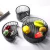 Geometrische Glas Obstschale Halbkreis Montage Süßigkeitenschale Grau Transparentes Glas Tablett Aufbewahrungstablett Tabletts Dekorativ