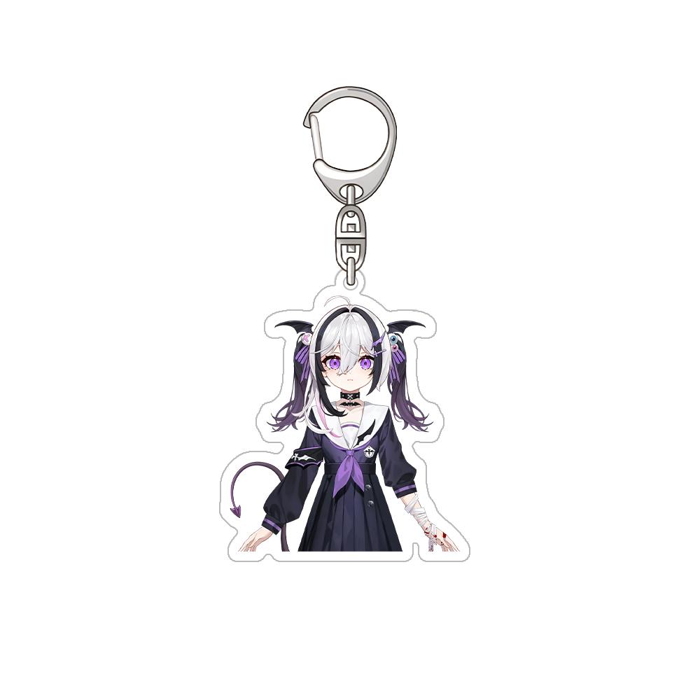 Nijisanji Aza Michiya Kouichi Inochi Urushiha Hunger Mikoto Miki Kioi Kima Tabbiito HD Acrylic Keychain Bag pendant anime goods