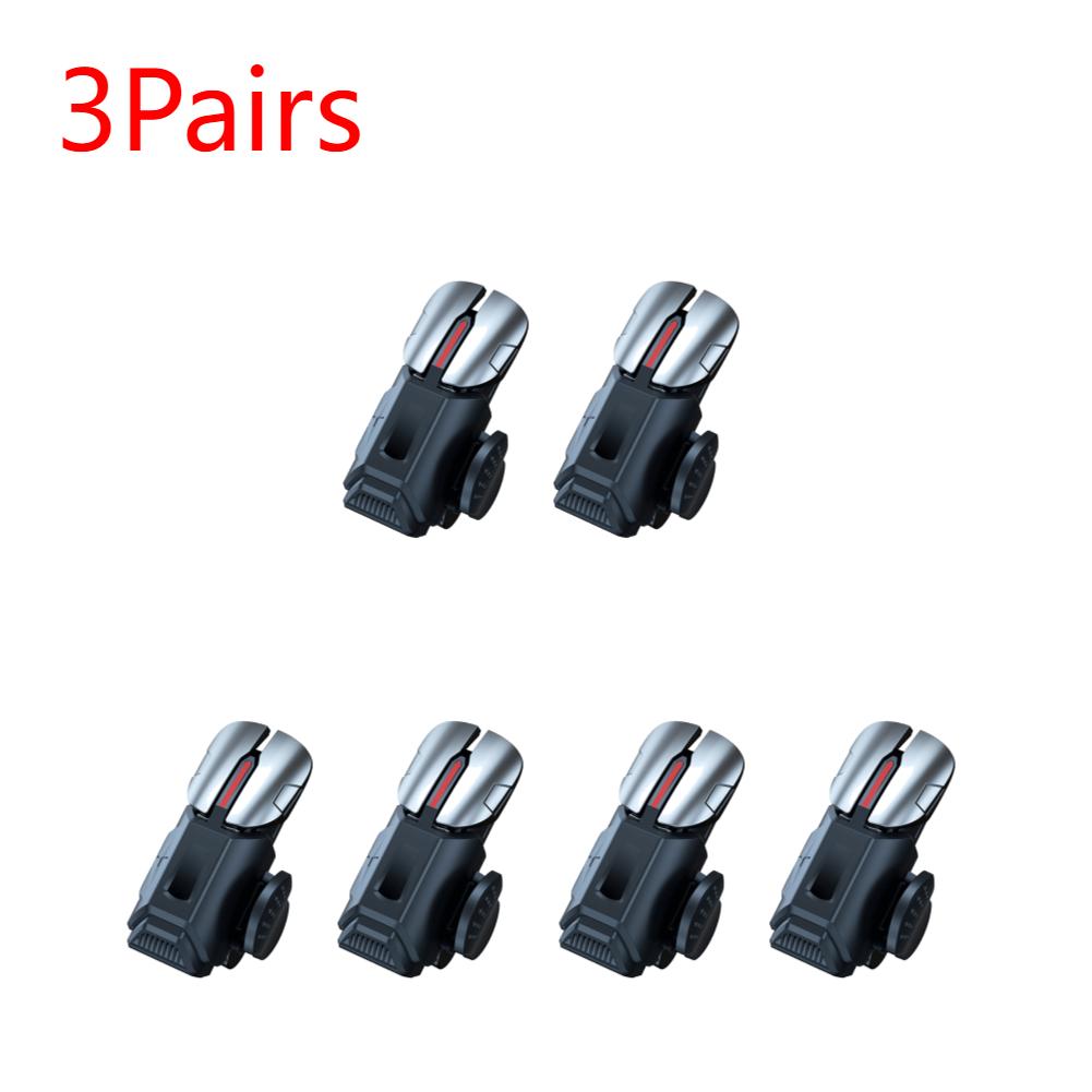 1-3Pairs G21 Mobile Phone Game Trigger Gamepad Joystick 6 Finger Aim Shooting L1 R1 Key Button Game For PUBG Game Controller