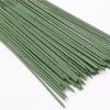 50/200pcs Plastic-clad Iron Flower Stem For Artificial Hydrangea Rose 6.69inch Flower Head Stick Rod Wedding Decor Accessory