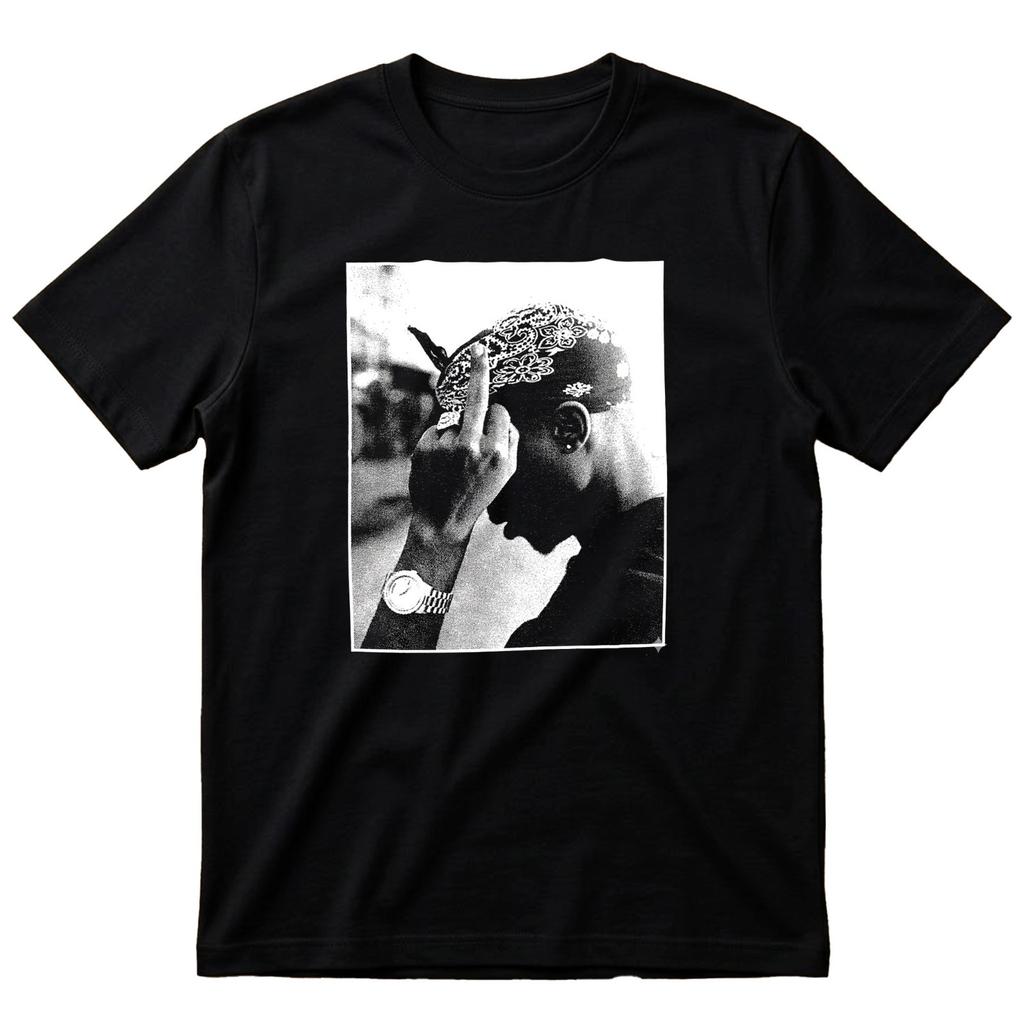 Tupac Bandana Graphic Tee 2Pac Rap Music TShirt a Perfect Gift