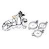 3 RINGS/KIT BDSM Sex Toy for Men Chastity Device Penis Lock Erotic Bondage Husband Loyalty Big Metal Cock Cage Gay Testicle Jewe
