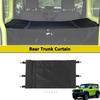 Rear Trunk Curtain Cover Storage Bag Organizer for Suzuki Jimny JB64 JB74 2019-2026 Trunk Cargo Stowing Tidying Accessories
